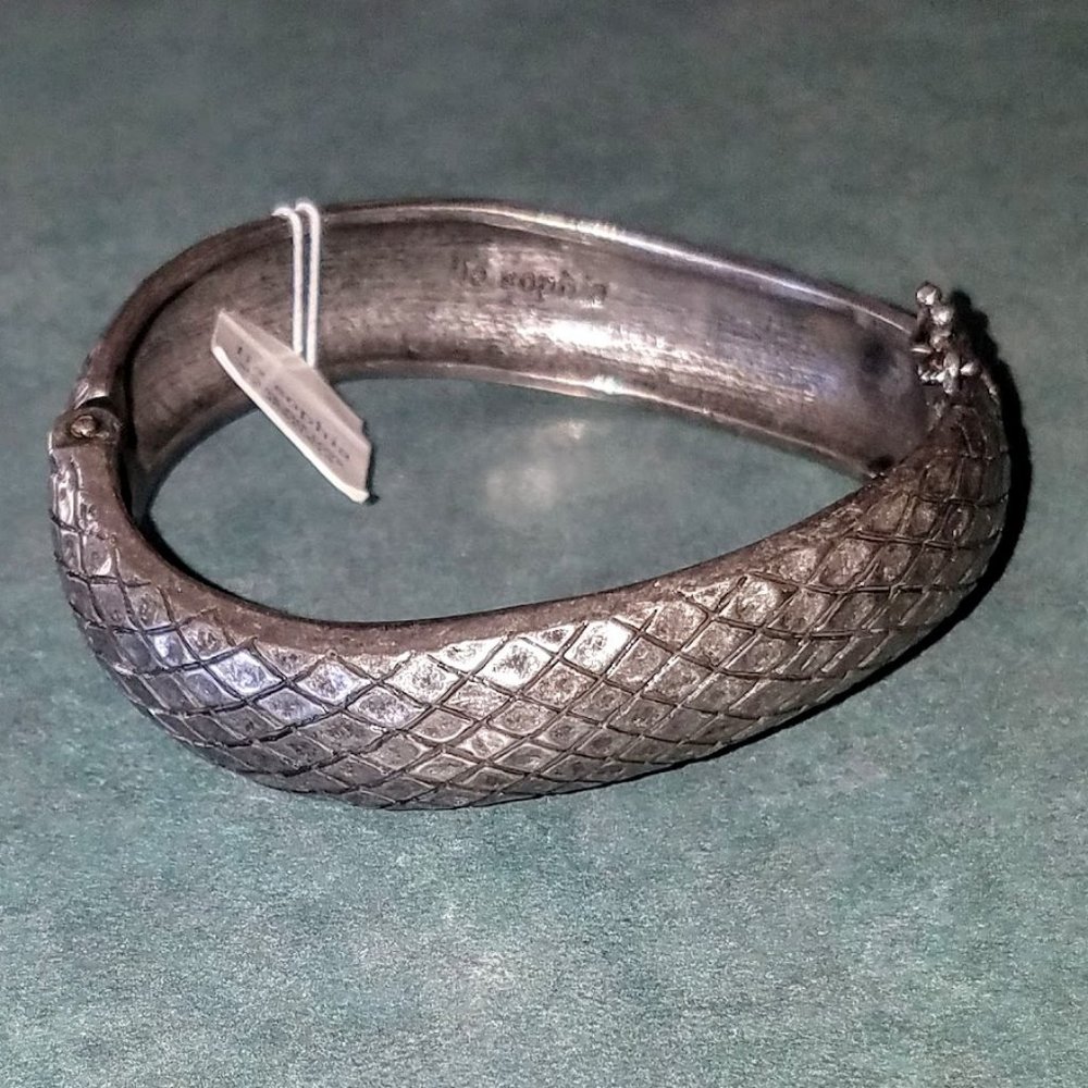 Lia Sophia Silver tone bracelet NWT